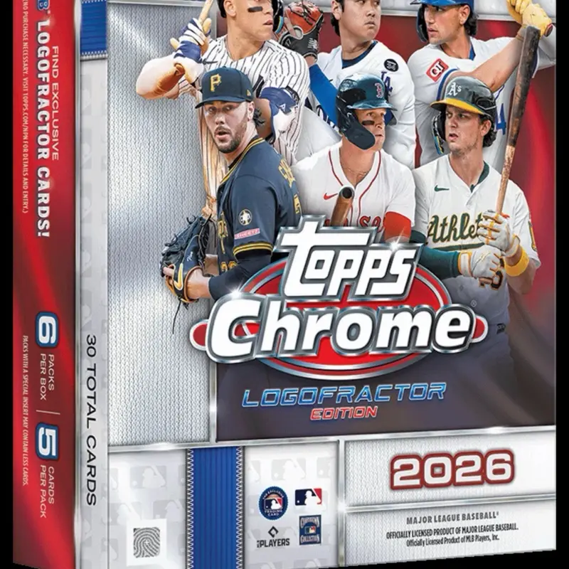 2026 Topps Chrome Logofractor Hobby Box