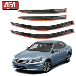 For 2008-2012 8TH Gen Honda Accord JDM Mugen Style Window Visor Vent Rain Guards