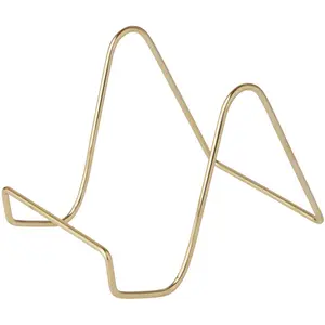 Bard's Plain Gold-toned Wire Easel Stand