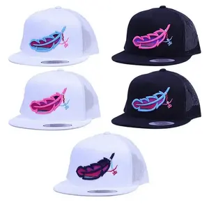 THE RANCHER BRAND FEATHER OUTLAW  HATS CAP - FEATHER OUTLAW WHT SKY BLUE