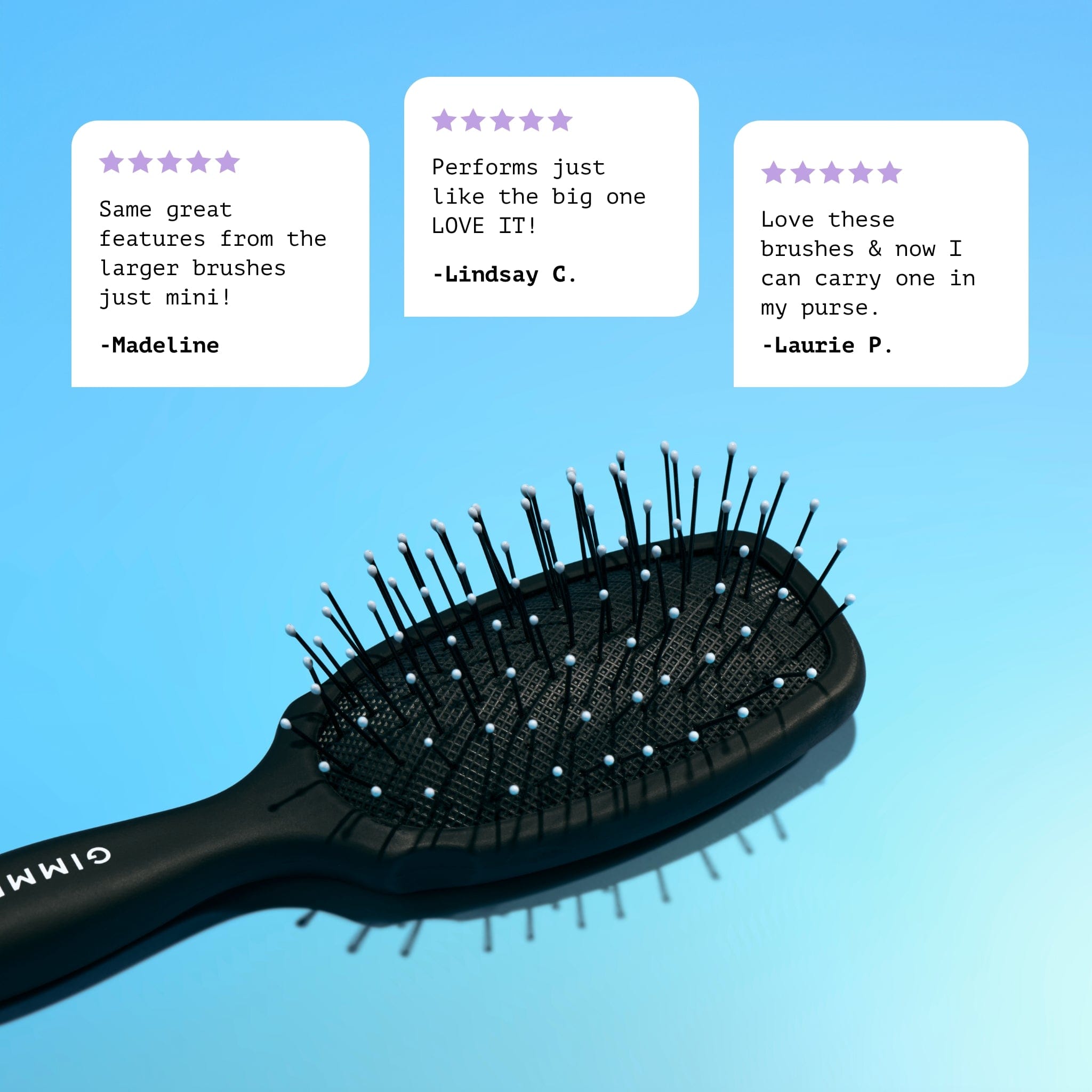 Hair Brush from Gimme Beauty - Stylish Design for Everyday Use, Versatile Brush for All Hair Types