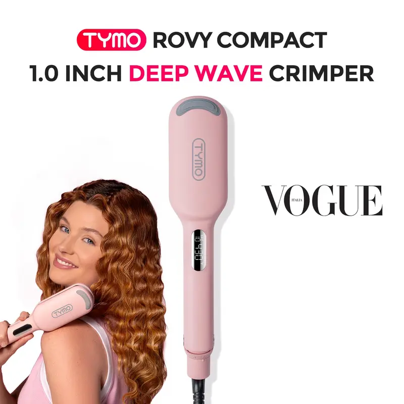 TYMO ROVY COMPACT - 1-Inch Deep Waves Crimper, Negative-Ioni - TikTok Shop
