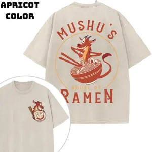 Mushu Shirt, Mulan Shirt, Animated Shirt, Vintage T-Shirt 2-Sided, Graphic Tee, Unisex T-Shirt, Top Streetwear Menswear Womenswear