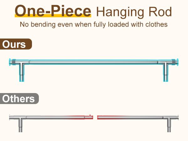 Double-Layer Rolling Clothes Rack! Large-Capacity Garment Organizer, Clothing Store Display Rack, Bedroom Floor-Standing Hanger