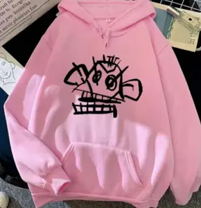 Fashion Anime Arcane Jinx Monkey Graffiti Hoodie Women men Harajuku Style Sweatshirt Spring Autumn Hoodies Game Lovers Tops IQ8