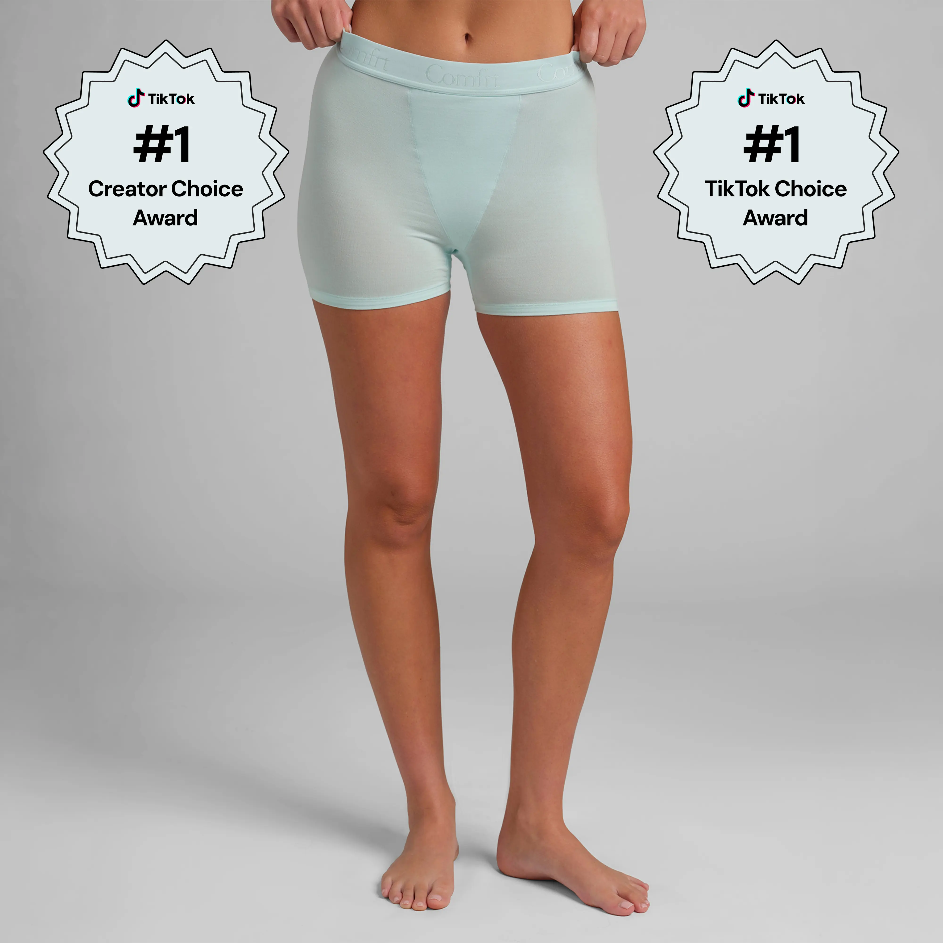 Comfrt | Women's Boy Short | Soft Modal Full Coverage Boy Shorts Underwear for Women