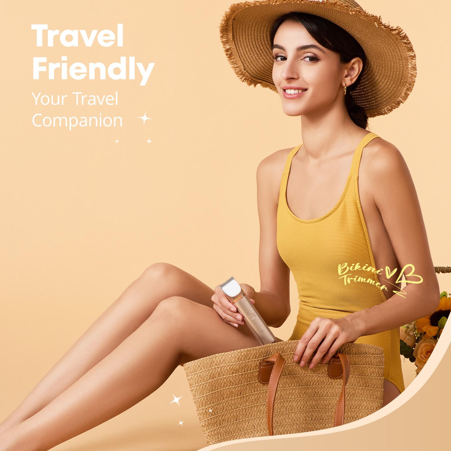 VOGCREST Electric Bikini Shaver & Facial Eyebrow Hair Trimmer for Women, Rechargeable and Portable Lady Facial Razor Gift Set VOGCREST Electric Bikini Shaver & Facial Eyebrow Hair Trimmer for Women, Rechargeable and Portable Lady Facial Razor Gift Set