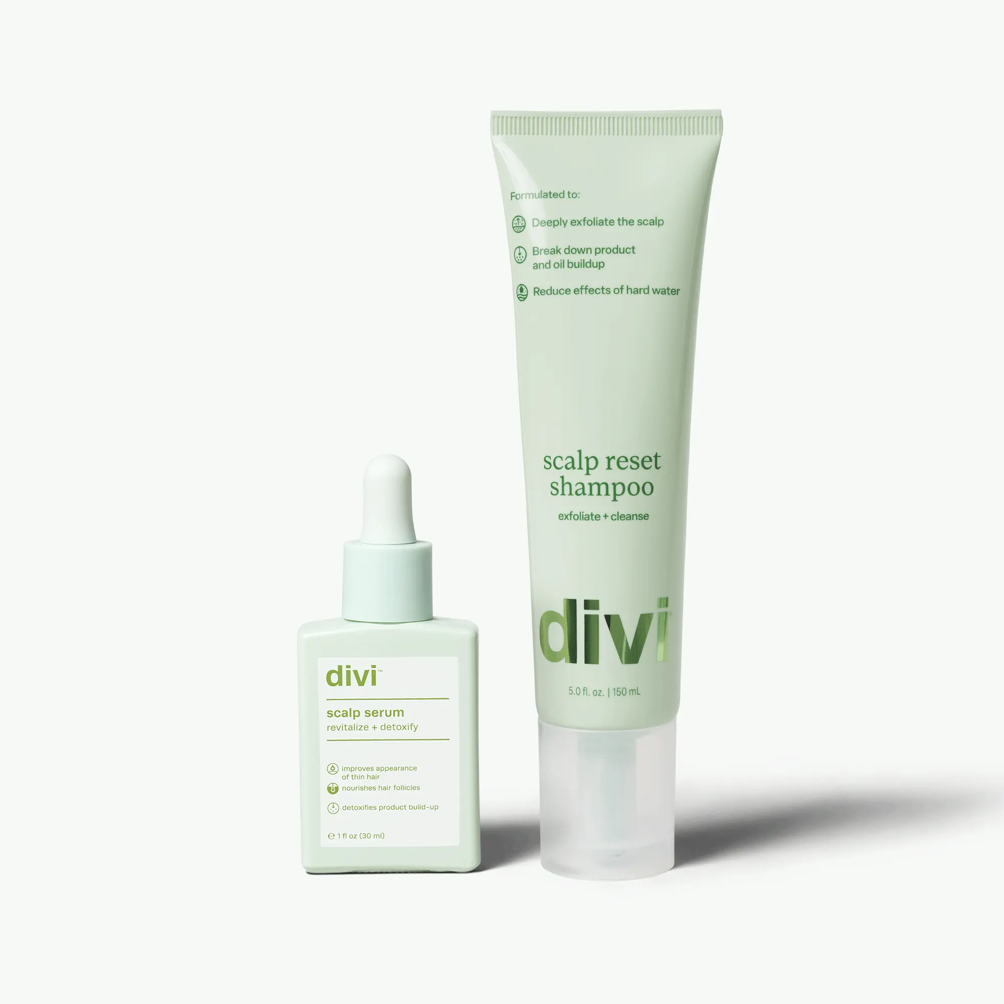 Scalp Reset Shampoo & 30ml Scalp Serum Starter Kit | Divi