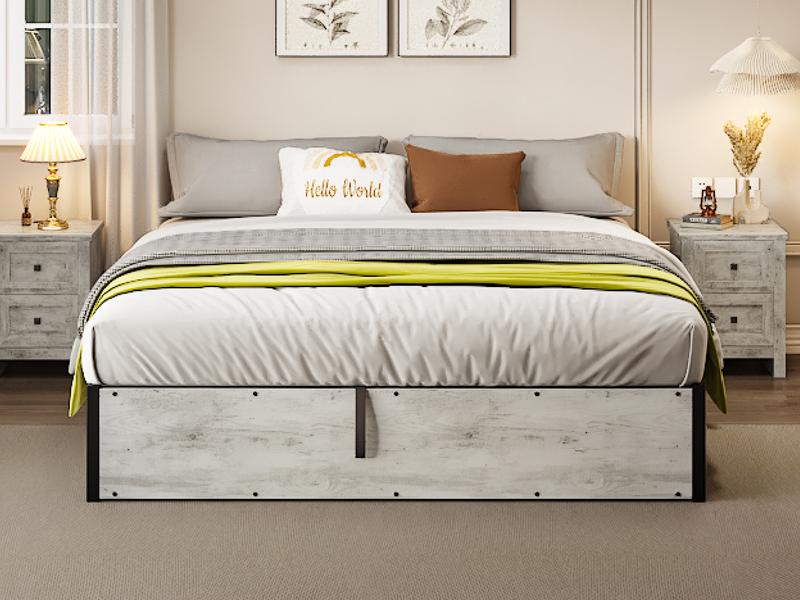 AMERLIFE Lift Up Storage Bed, Full Bed Frame with Storage Underneath, Wooden Platform Bed Frame, Solid Wood Slats Support, No Fixed Headboard Furniture Home/Best Gift Ideas/Christmas Gifts AMERLIFE Lift Up Storage Bed, Full Bed Frame with Storage Underneath, Wooden Platform Bed Frame, Solid Wood Slats Support, No Fixed Headboard Furniture Home/Best Gift Ideas/Christmas Gifts