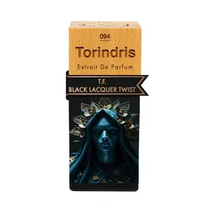 Torindris N°94 | Unisex | Az | Extrait De Parfum | Ink, Vinyl, Black Pepper and Rum; Ebony Wood, elemi, Peony and Apricot; Olibanum.