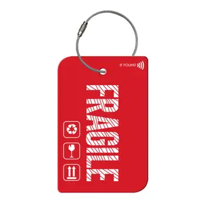 Fragile QR Code Luggage Tag