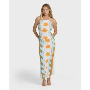 Lottie Hall Woven Midi Skirt - Salt Crystal