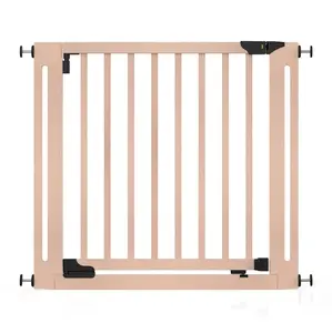 SizeWise™ Wood Pressure Mounted Gate (34.25" - 38.18")