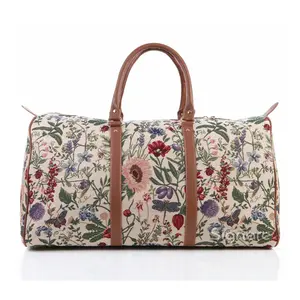 Morning Garden Floral Big Holdall/Duffel Bag