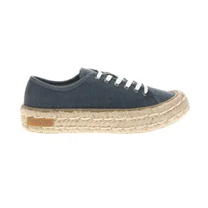 SeaVees Womens Coronado Espadrille Lace Up Sneakers Shoes Casual - Blue