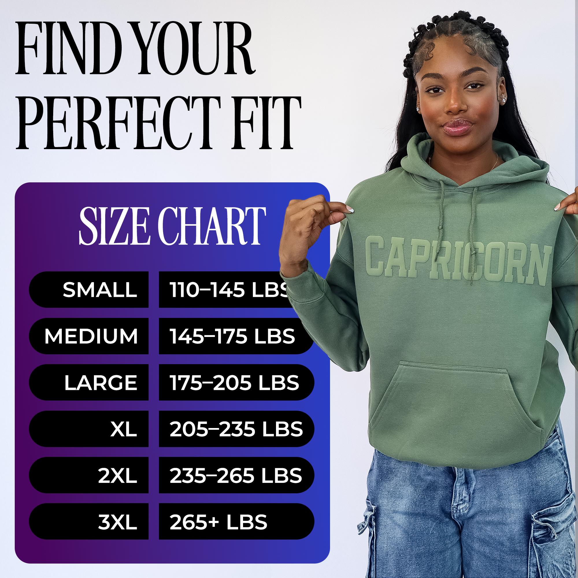 Military Green Zodiac Puff Print Top Unisex, Choose Sweatshirt or Hoodie, Astrology Apparel, Limited Edition