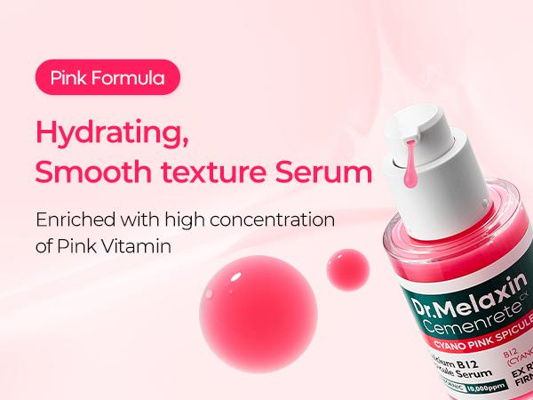 [Dr.Melaxin Official] Cemenrete Cyano Pink Spicule line | Lifting, Brightening, Dark Circles, Hydration | Korean Cosmetics