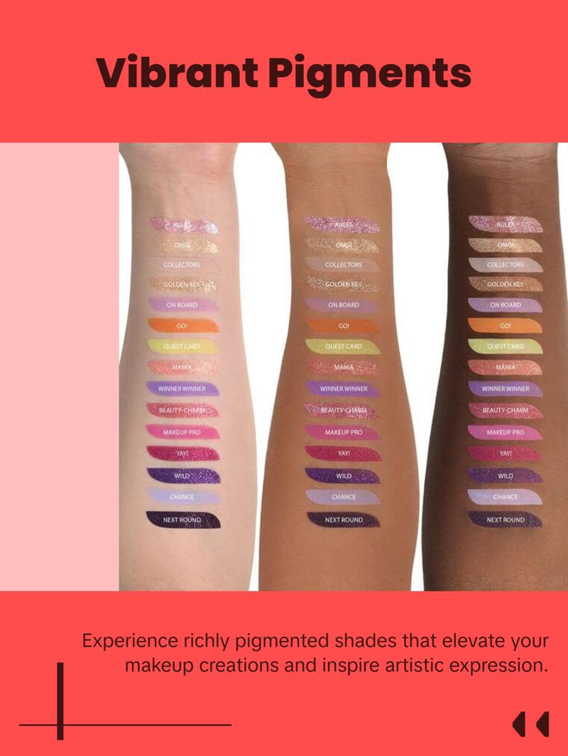 Moira Makeup Mania Pressed Pigment Palette