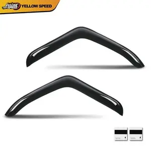 In-Channel Window Visors Vent Rain Guards Fits 2007-2017 Freightliner Cascadia