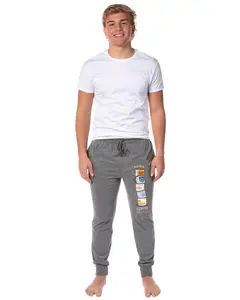 Gilmore Girls Pajama Pants Men's Luke's Diner Coffee First Loungewear Jogger Pajama Pants