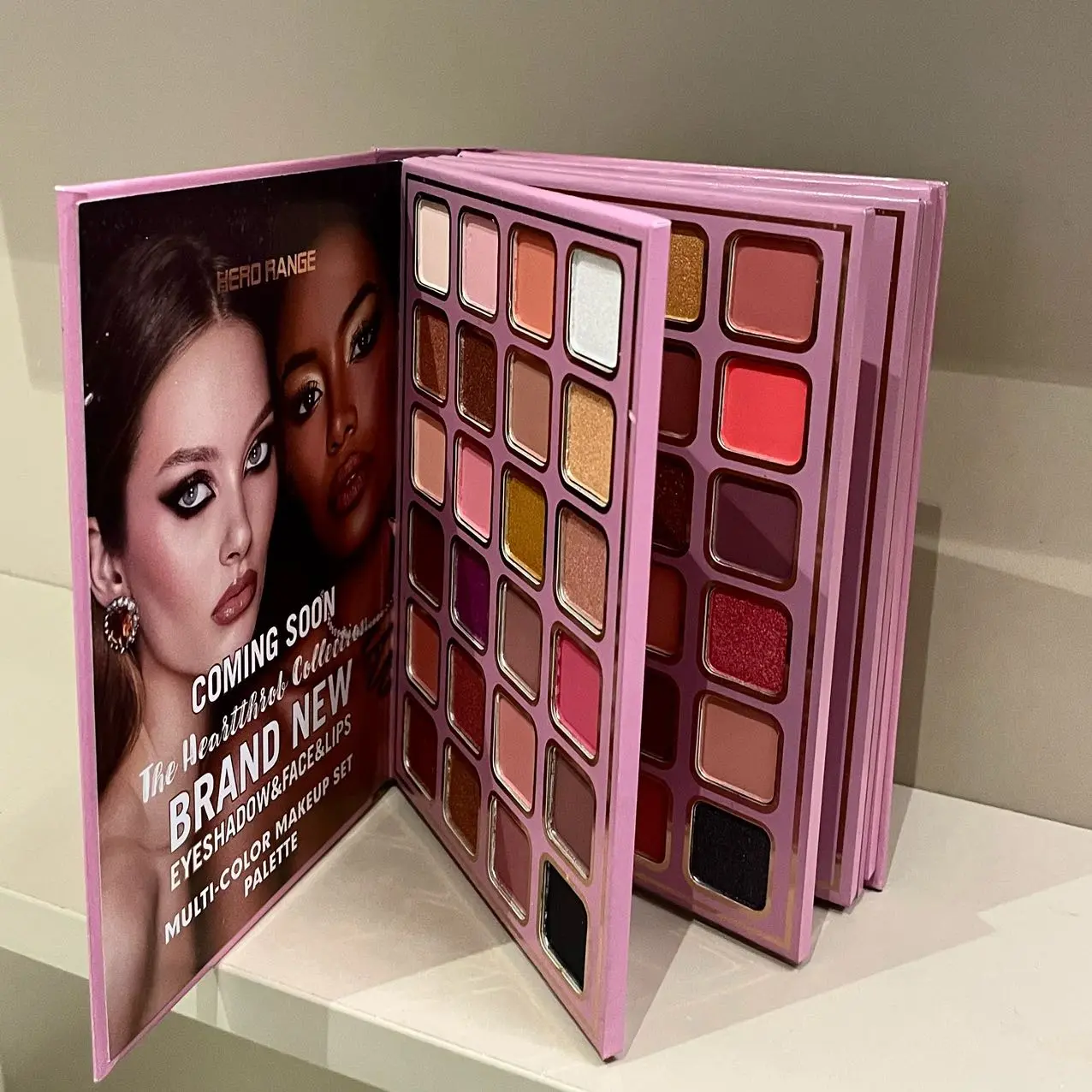 78-color Multifunctional Makeup Palette Integrated Portable Folding Makeup BookSet Matte Pearlescent Contour Eye Shadow Face Highlight Blush Lipstick Lip GlossMakeup Tools  Cosmetic