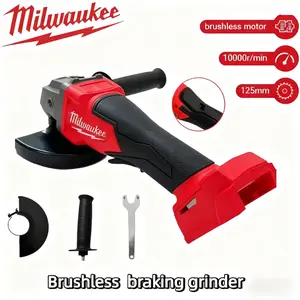 Milwaukee 125mm 18V M14 Cordless Brushless Angle Grinder Kit