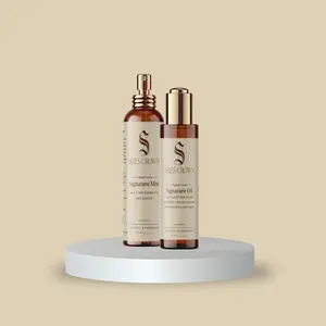 Sires Crown Signature Crown Routine - Everyday Hydration & Scalp Balance System with Signature Mist & Oil for Healthy Hair Care