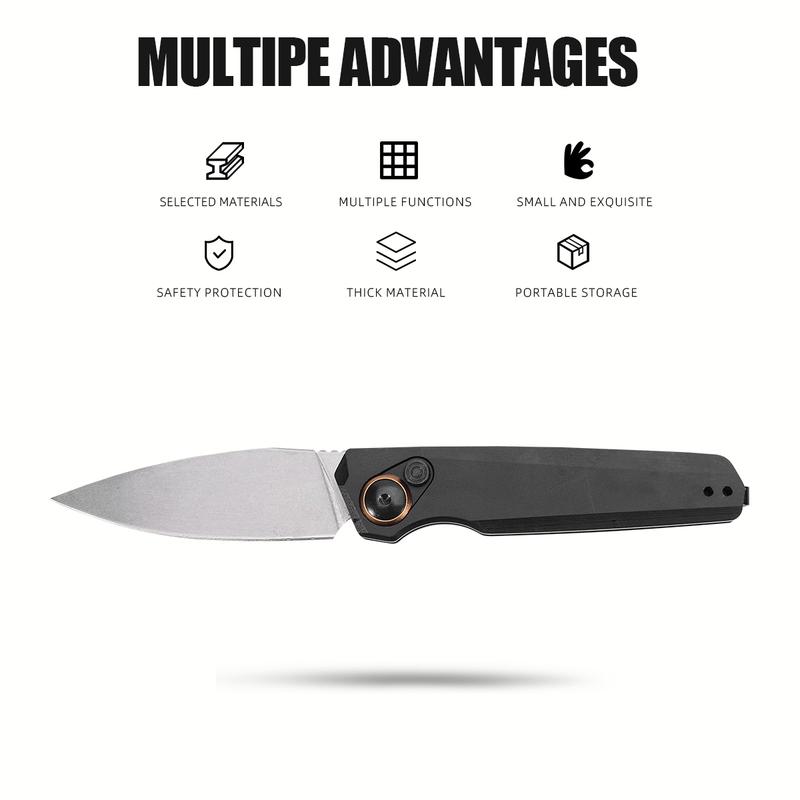 EDC Outdoor Folding Knife Camping Sharp Folding Knife Portable Survival Knife Outdoor Camping Knife