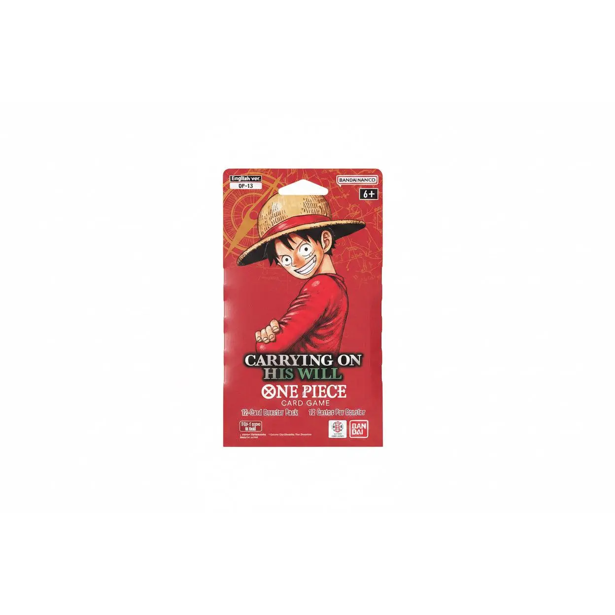 One Piece: OP-13 Carrying On His Will Sleeved Booster Pack