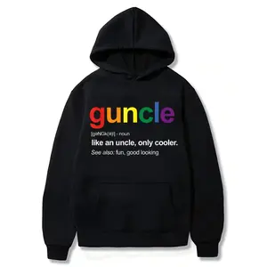 Men's Funny Uncle, Guncle Like An Uncle, Father's Day T-Shirt, Hoodie and Sweatshirt for Autumn and Winter