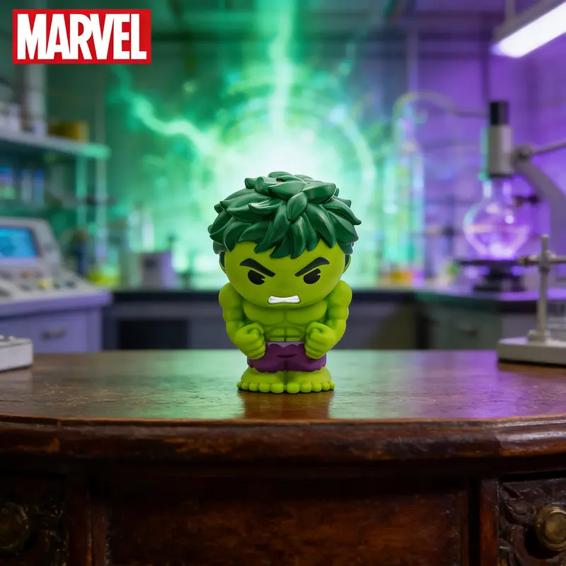 Marvel Hulk Piggy Bank 1PC Officially Licensed Coin Bank Figurine PVC Money Box Collectible Desktop Organizer Savings Jar Home Decor
