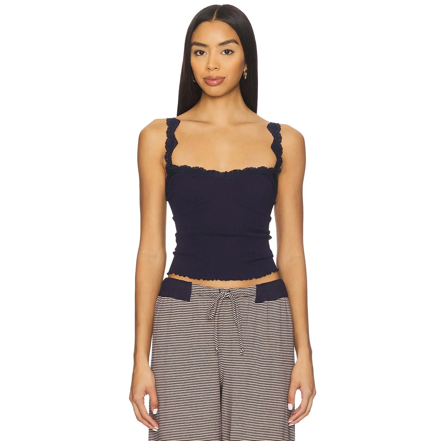 Free People x Intimately Spring Fever Cami in Peacoat
