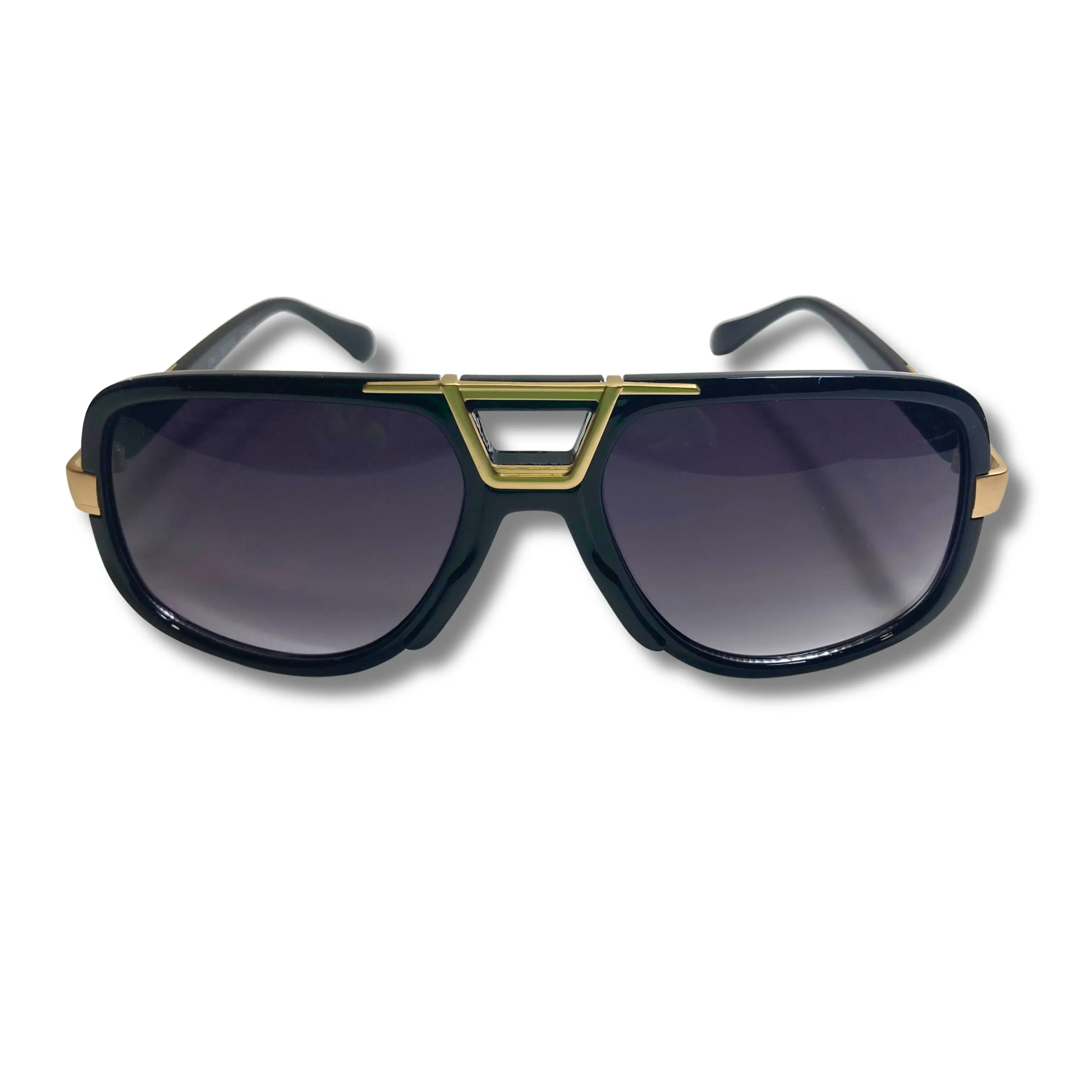 The Remix Square Gazelle Sunglasses with Metal Accents x Available in Four Colors