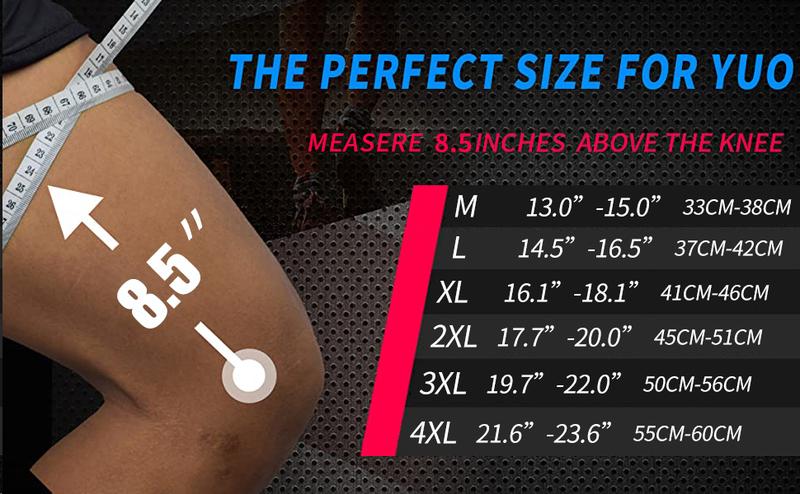 Ollas Full Leg Sleeves Long Compression Leg Sleeve Knee Sleeves Protect Leg, for Man Women Basketball, Arthritis Cycling Sport