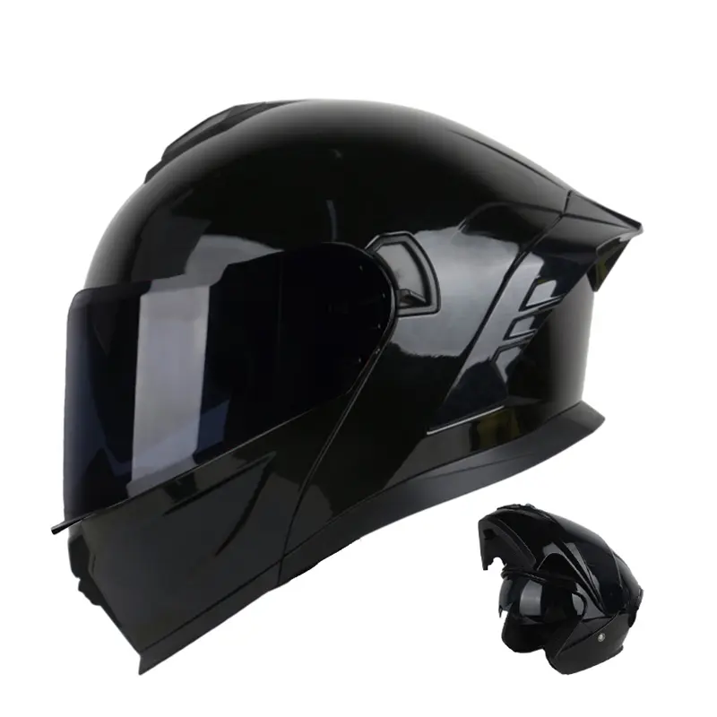 Model 815 Modular Motorcycle Helmet - Dual Lens Protective Riding Helmet, Unisex Fit with Wide Size Range (53-63cm Head Circumference), Full Face Design