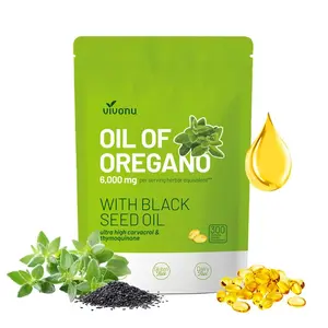 300 Capsules Oil of Oregano with Black Seed Oil | Natural Antioxidants, Botanicals Dietary Healthcare Supplement