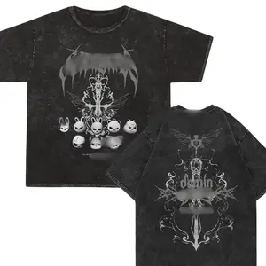 SKZ Domin Ate Evil zoo Mineral Wash Shirt, SKZ Fan Shirt