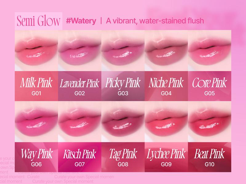 fwee Pink Obsession Stay-Fit Lip Tint | Weightless & Layerable Tint for Smudge-proof, Long-lasting Wear | Soft Blur Finish or Vibrant Flush,  | 20 Colors Makeup