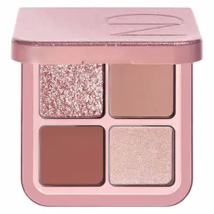 Luxe Glam Compact Quad Eyeshadow Palette - Rosy Rosy