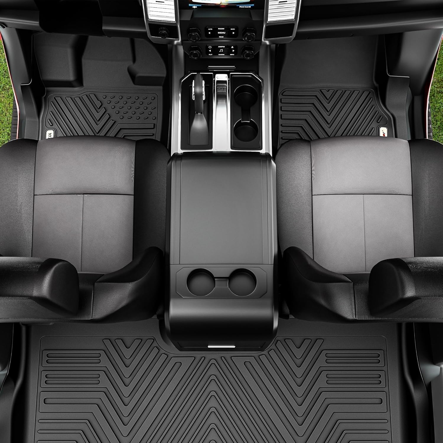 YITAMOTOR Floor Mats & Cargo Liner Fit for 2018-2025 Chevrolet Traverse 7 Seats