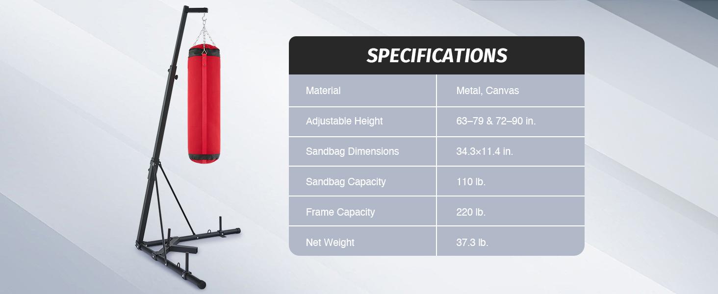 【SpringStatements】ZELUS Heavy Duty Boxing Bag Stand for MMA & HIIT Workouts, Freestanding Steel Punching Bag Rack Supports 132 lbs | Home Gym, Stress Relief, Family Fitness, Exercise Motivation, Agility Training Iron Frame 【SpringStatements】ZELUS Heavy Duty Boxing Bag Stand for MMA & HIIT Workouts, Freestanding Steel Punching Bag Rack Supports 132 lbs | Home Gym, Stress Relief, Family Fitness, Exercise Motivation, Agility Training Iron Frame