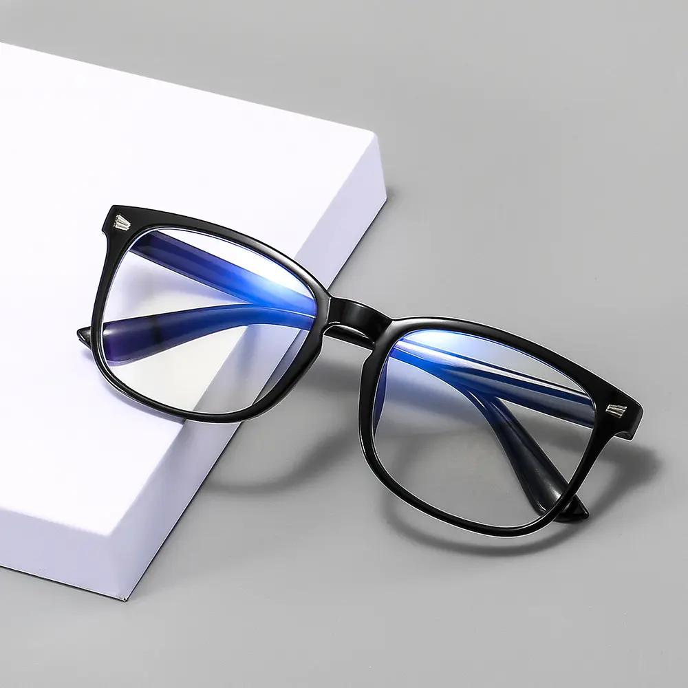 Casual Glasses Eyeglasses with Fashionable Sporty Frames - Unisex Blue Light Blocking Lenses for Eye Strain Relief, Fashionable Frames Glasses, Blue Light Glasses tiktokshopbacktoschool