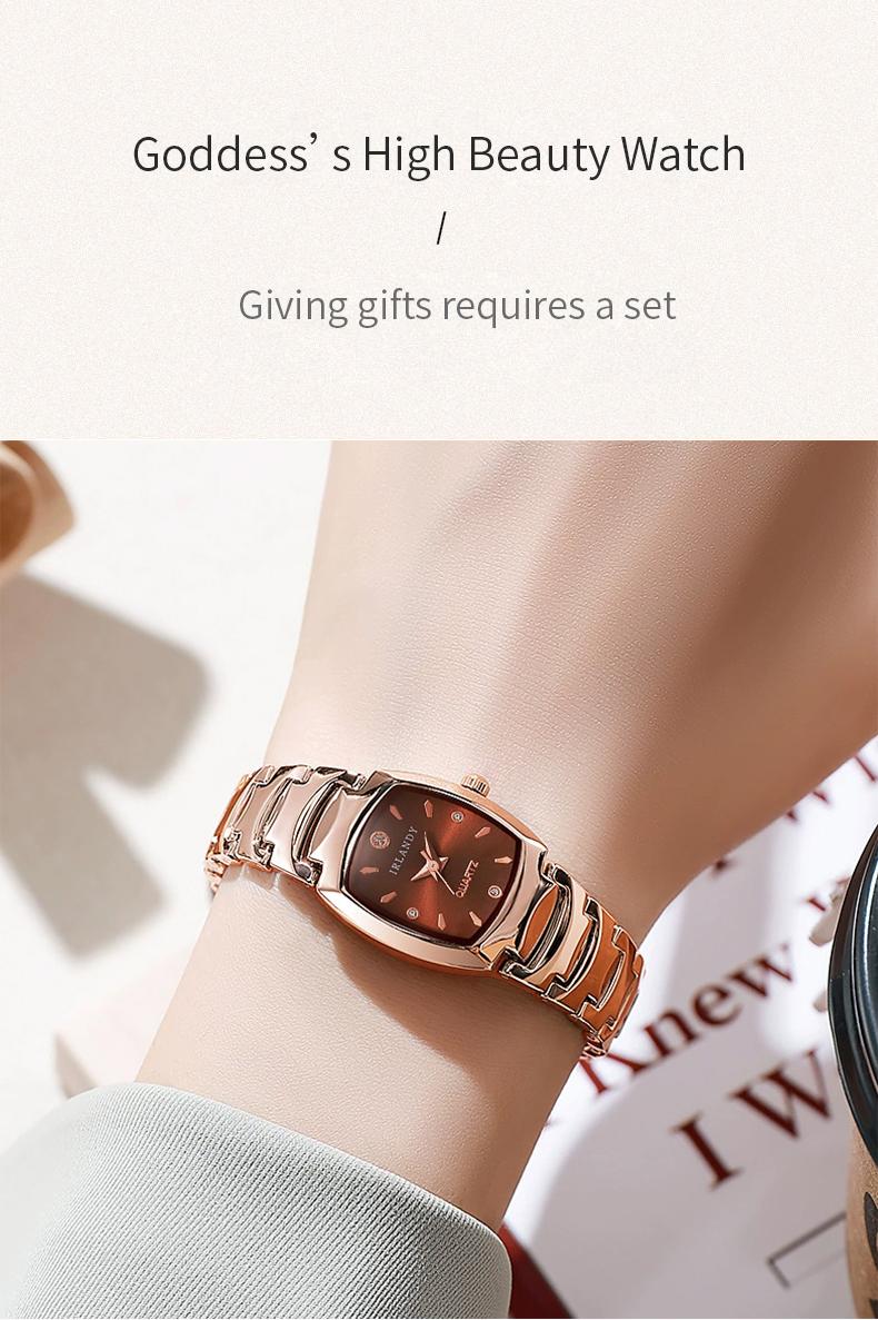 Watch Set Ladies Fashion Watches Six Piece Set Three Piece Set Fashion Wristwatches For Parties Everyday Wear Top Gift Choice Versatile Delicate Watch Set Also A Great Choice For Christmas Presents