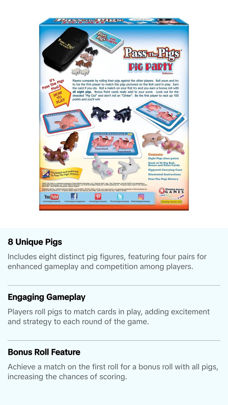 Pass the Pigs: Pig Party Edition