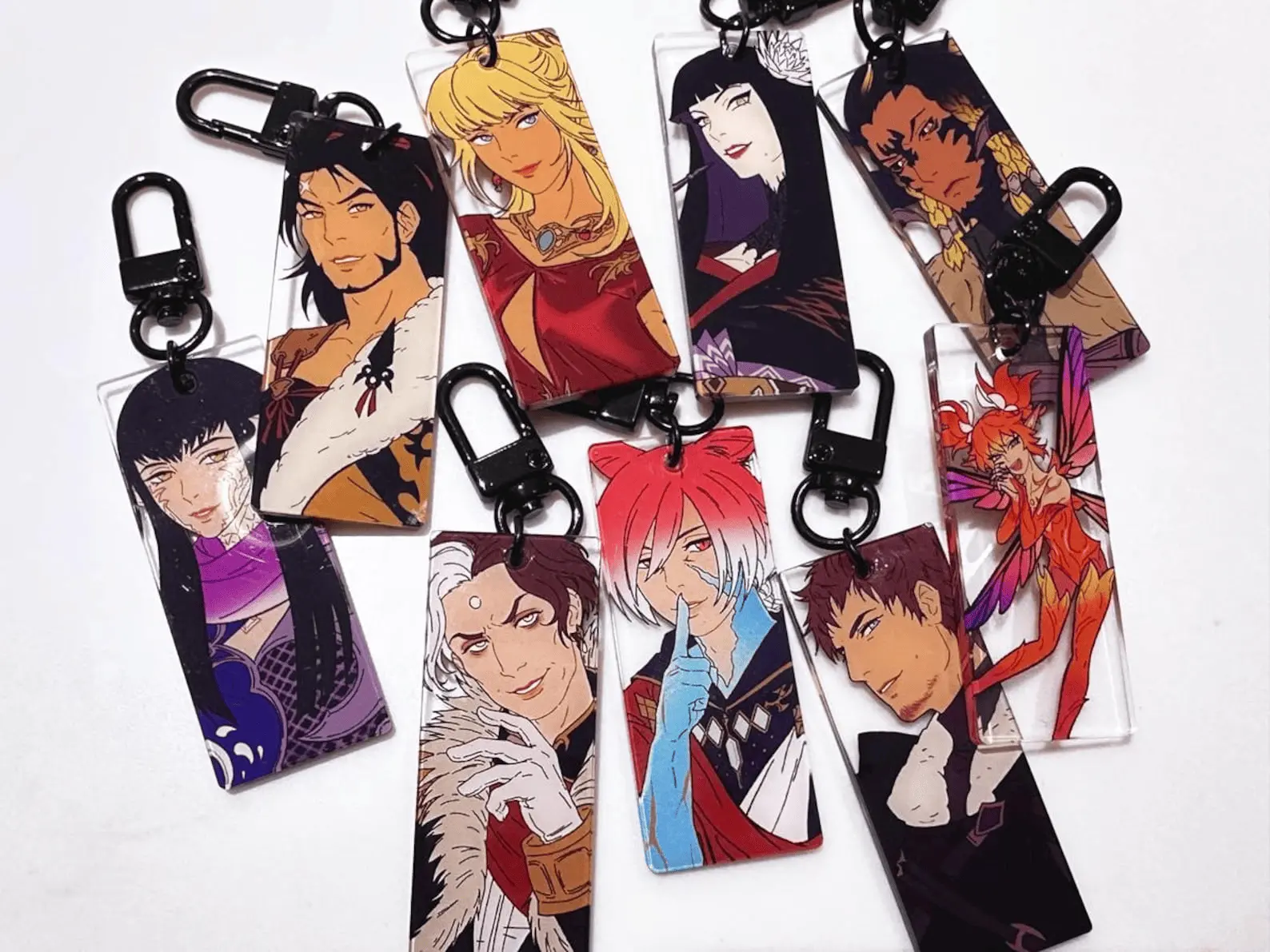 FFXIV Acrylic Keychain, Great For Daily Use Or As Thoughtful Little Gifts For Your Friends And Yourself