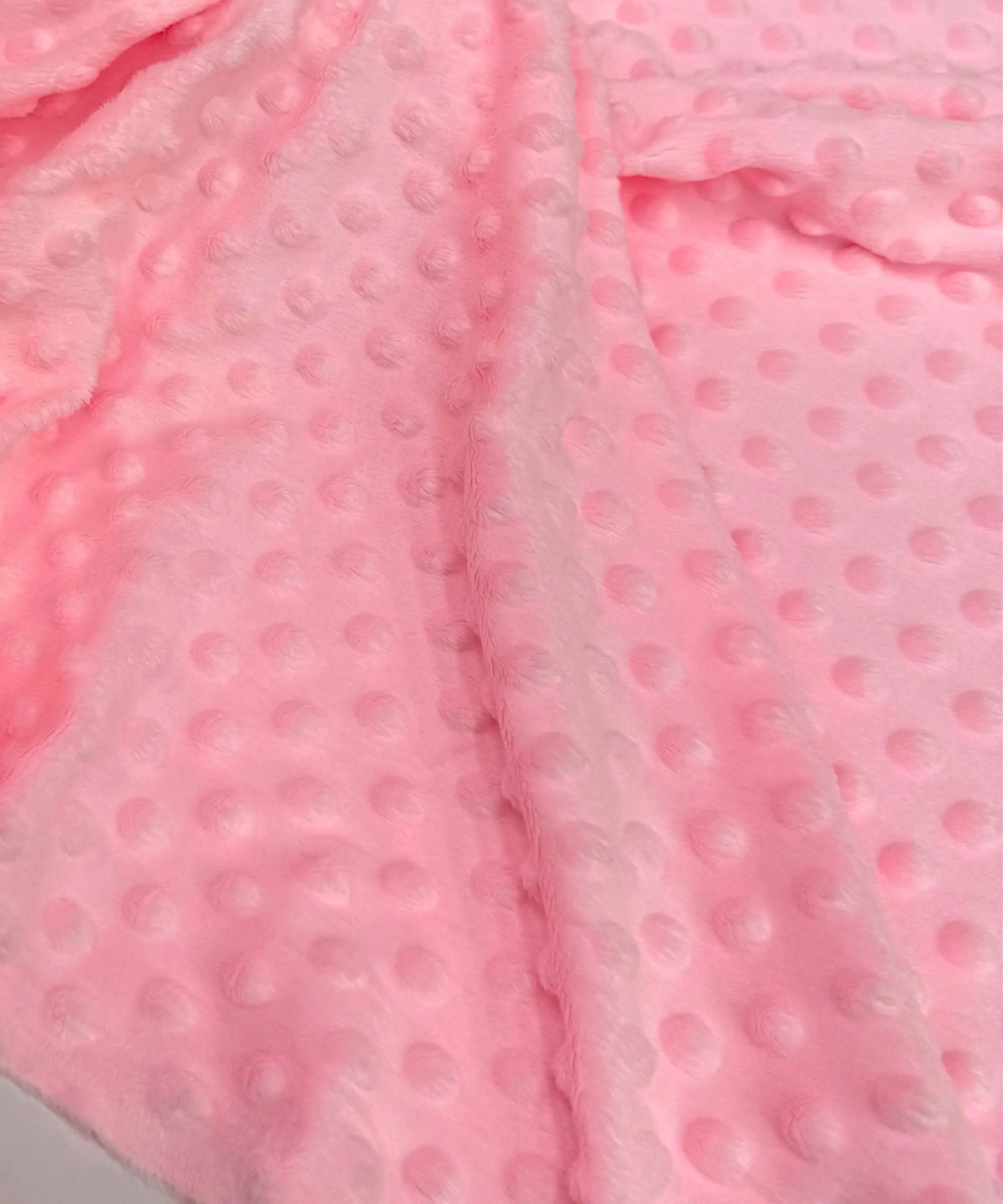 Baby Pink Minky Fabric
