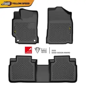 All-Weather 3D Molded TPE Floor Mats Liners Fit For 2015 2016 2017 Toyota Camry Car Mats