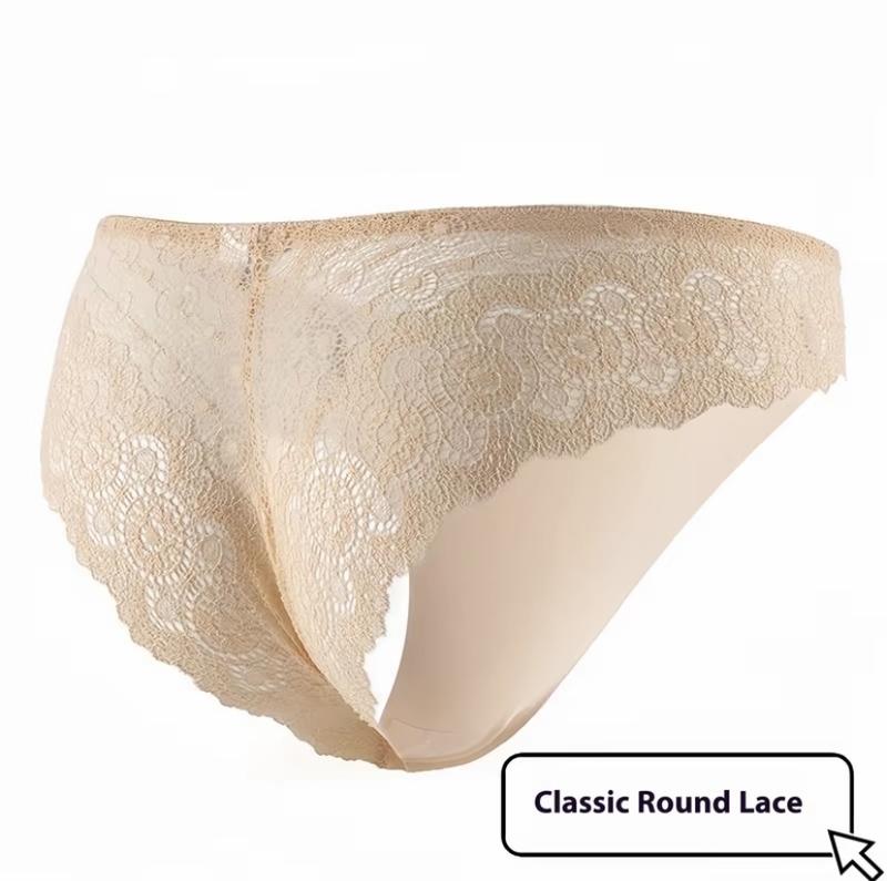 Women's Contrast Lace Panty, Lady Tight Fit SoftElegance Comfy Basic Breathable Knicker for DailyWear, Underwear for Al Seasons, WomenswearCasual Comfy Panties,Breathable Underpants  Seamless High Waist G-String Thongs innersy woman