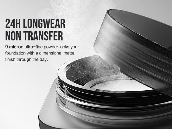 CARSLAN Soft Foucs Make-up Powder, Translucent Loose Setting Powder, Matte, Oil Control, Waterproof, Proeless, 24h Longlasting Talc Free Face Powder