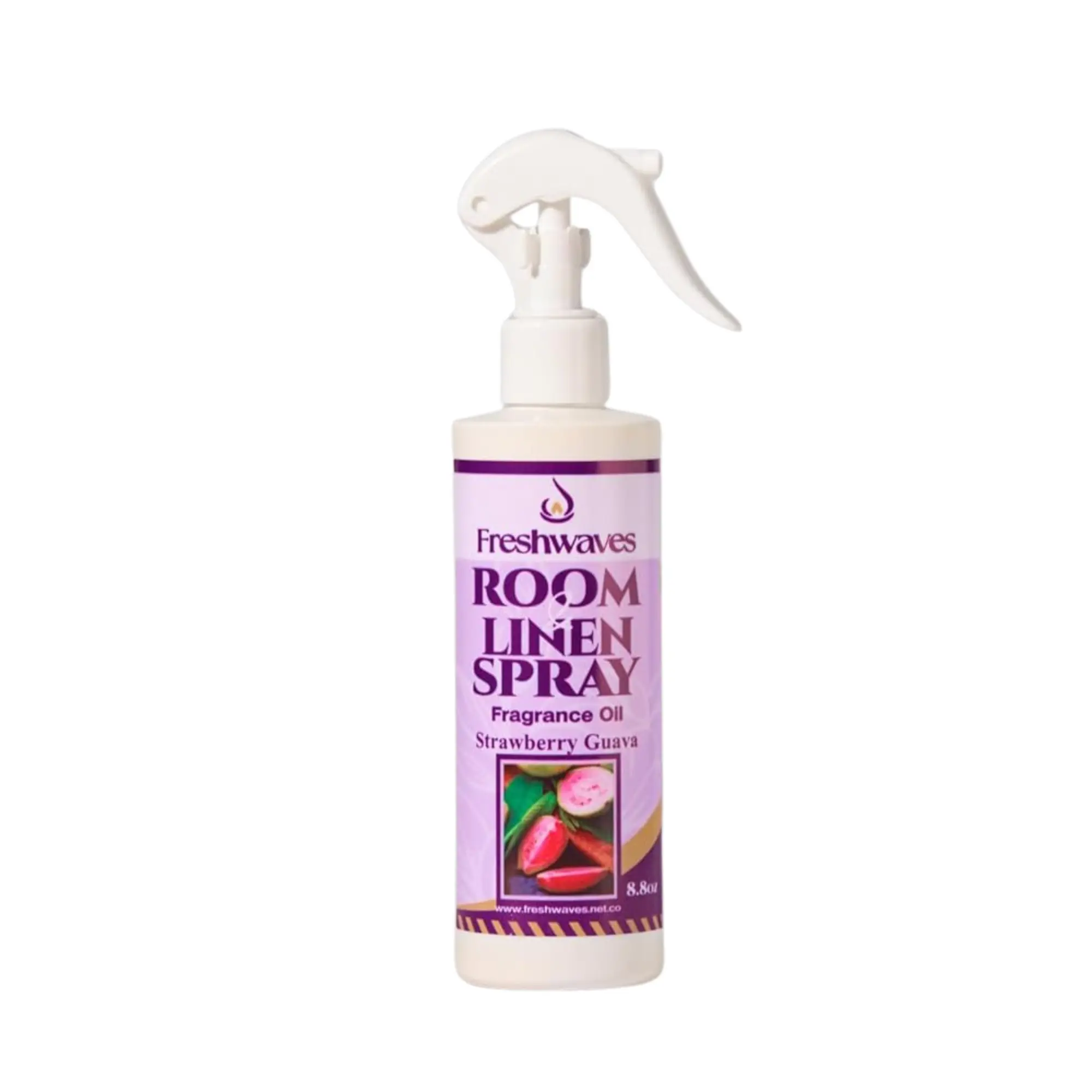 Freshwaves Strawberry Guava Room and Linen Spray 8.8oz Fragrance Oil for Home Aroma Delightful Strawberry and Guava Scent for Rooms and Linens